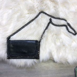 Black Chain Crossbody